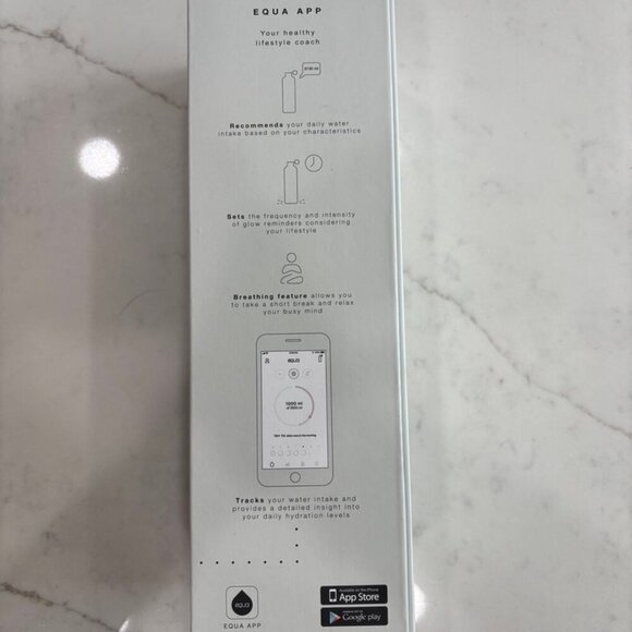 EQUA SMART water bottle (Dark Grey): New without tags - Picture 4 of 7